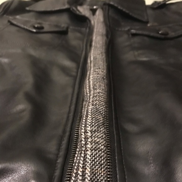 AG Milano Faux Leather Bomber - Picture 4 of 7